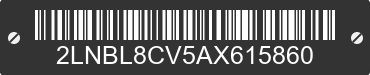 2010 LINCOLN Town Car 2LNBL8CV5AX615860 VIN decoded
