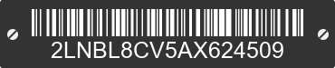 2010 LINCOLN Town Car 2LNBL8CV5AX624509 VIN decoded