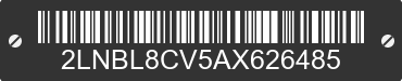 2010 LINCOLN Town Car 2LNBL8CV5AX626485 VIN decoded