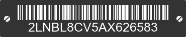 2010 LINCOLN Town Car 2LNBL8CV5AX626583 VIN decoded