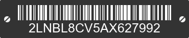 2010 LINCOLN Town Car 2LNBL8CV5AX627992 VIN decoded