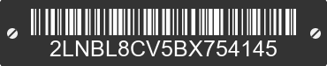2011 LINCOLN Town Car 2LNBL8CV5BX754145 VIN decoded