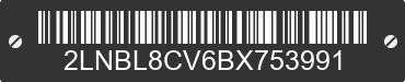 2011 LINCOLN Town Car 2LNBL8CV6BX753991 VIN decoded