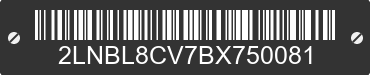 2011 LINCOLN Town Car 2LNBL8CV7BX750081 VIN decoded