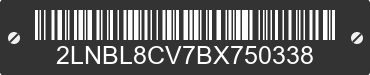 2011 LINCOLN Town Car 2LNBL8CV7BX750338 VIN decoded