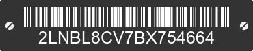 2011 LINCOLN Town Car 2LNBL8CV7BX754664 VIN decoded