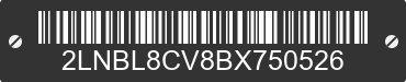 2011 LINCOLN Town Car 2LNBL8CV8BX750526 VIN decoded
