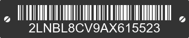2010 LINCOLN Town Car 2LNBL8CV9AX615523 VIN decoded