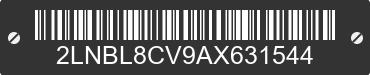 2010 LINCOLN Town Car 2LNBL8CV9AX631544 VIN decoded
