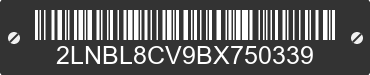 2011 LINCOLN Town Car 2LNBL8CV9BX750339 VIN decoded