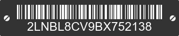 2011 LINCOLN Town Car 2LNBL8CV9BX752138 VIN decoded