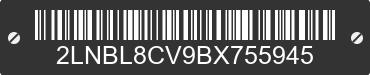 2011 LINCOLN Town Car 2LNBL8CV9BX755945 VIN decoded
