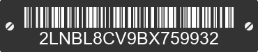 2011 LINCOLN Town Car 2LNBL8CV9BX759932 VIN decoded