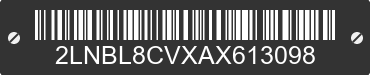 2010 LINCOLN Town Car 2LNBL8CVXAX613098 VIN decoded