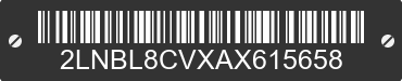 2010 LINCOLN Town Car 2LNBL8CVXAX615658 VIN decoded