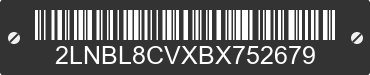 2011 LINCOLN Town Car 2LNBL8CVXBX752679 VIN decoded