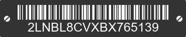 2011 LINCOLN Town Car 2LNBL8CVXBX765139 VIN decoded