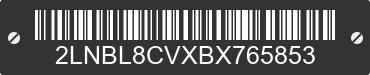 2011 LINCOLN Town Car 2LNBL8CVXBX765853 VIN decoded