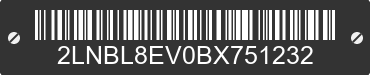 2011 LINCOLN Town Car 2LNBL8EV0BX751232 VIN decoded