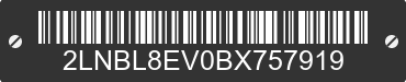2011 LINCOLN Town Car 2LNBL8EV0BX757919 VIN decoded