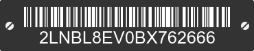 2011 LINCOLN Town Car 2LNBL8EV0BX762666 VIN decoded