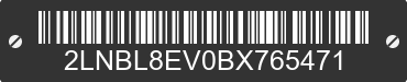 2011 LINCOLN Town Car 2LNBL8EV0BX765471 VIN decoded