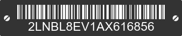 2010 LINCOLN Town Car 2LNBL8EV1AX616856 VIN decoded