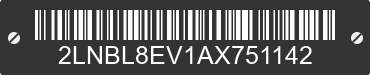 2010 LINCOLN Town Car 2LNBL8EV1AX751142 VIN decoded