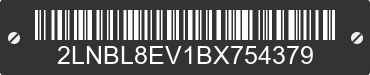 2011 LINCOLN Town Car 2LNBL8EV1BX754379 VIN decoded
