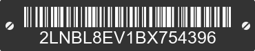 2011 LINCOLN Town Car 2LNBL8EV1BX754396 VIN decoded