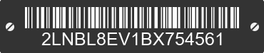 2011 LINCOLN Town Car 2LNBL8EV1BX754561 VIN decoded