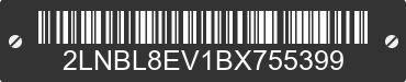 2011 LINCOLN Town Car 2LNBL8EV1BX755399 VIN decoded