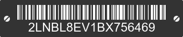 2011 LINCOLN Town Car 2LNBL8EV1BX756469 VIN decoded