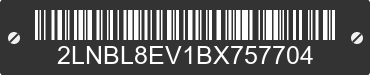2011 LINCOLN Town Car 2LNBL8EV1BX757704 VIN decoded