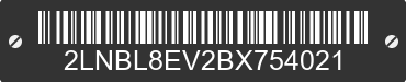 2011 LINCOLN Town Car 2LNBL8EV2BX754021 VIN decoded
