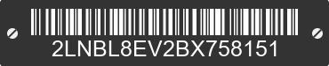 2011 LINCOLN Town Car 2LNBL8EV2BX758151 VIN decoded