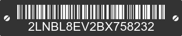 2011 LINCOLN Town Car 2LNBL8EV2BX758232 VIN decoded