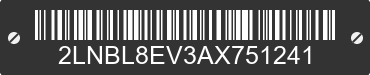 2010 LINCOLN Town Car 2LNBL8EV3AX751241 VIN decoded