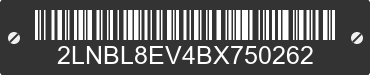 2011 LINCOLN Town Car 2LNBL8EV4BX750262 VIN decoded