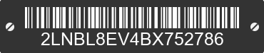 2011 LINCOLN Town Car 2LNBL8EV4BX752786 VIN decoded