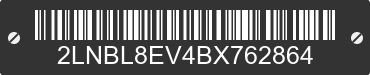 2011 LINCOLN Town Car 2LNBL8EV4BX762864 VIN decoded
