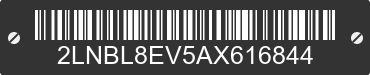 2010 LINCOLN Town Car 2LNBL8EV5AX616844 VIN decoded