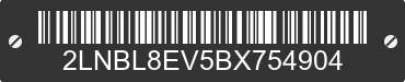 2011 LINCOLN Town Car 2LNBL8EV5BX754904 VIN decoded