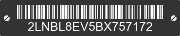 2011 LINCOLN Town Car 2LNBL8EV5BX757172 VIN decoded
