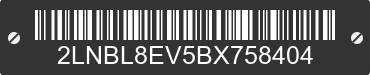 2011 LINCOLN Town Car 2LNBL8EV5BX758404 VIN decoded