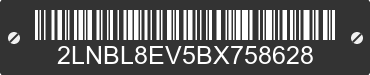 2011 LINCOLN Town Car 2LNBL8EV5BX758628 VIN decoded