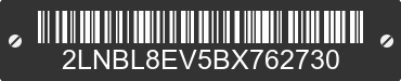 2011 LINCOLN Town Car 2LNBL8EV5BX762730 VIN decoded