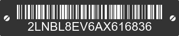 2010 LINCOLN Town Car 2LNBL8EV6AX616836 VIN decoded