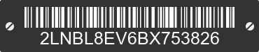 2011 LINCOLN Town Car 2LNBL8EV6BX753826 VIN decoded