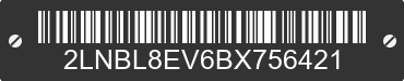 2011 LINCOLN Town Car 2LNBL8EV6BX756421 VIN decoded